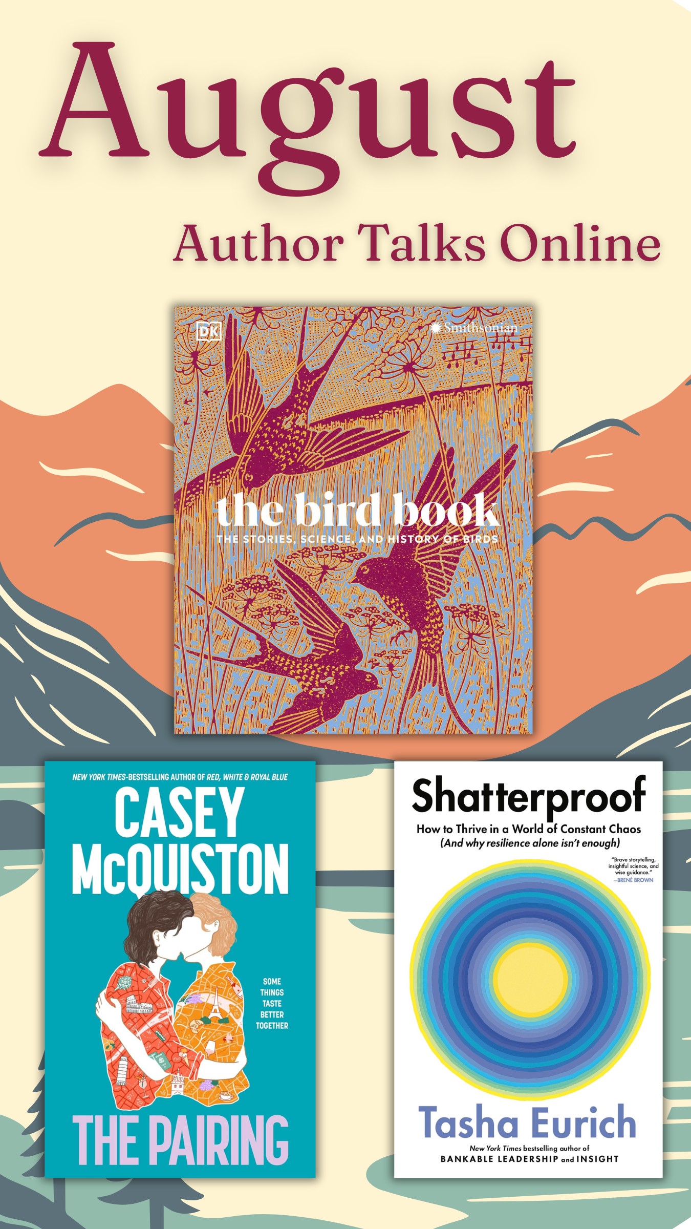 Images of the virtual authors book covers