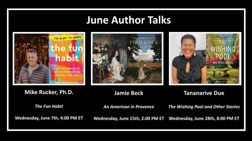 June 2023 Virtual Author Talks