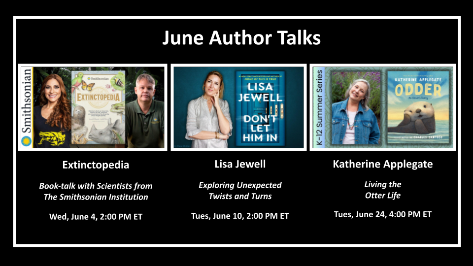June 2025 Virtual Authors