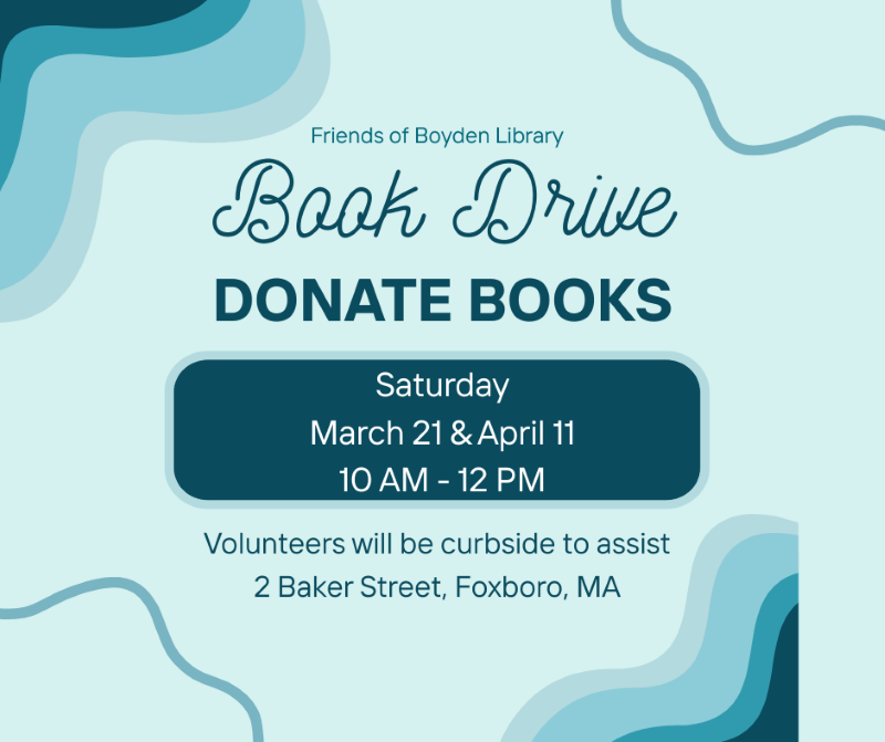 book drive flyer