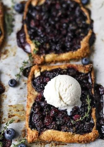 blueberry tart
