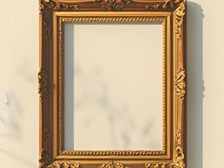 empty frame