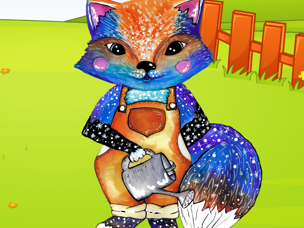 Image of the Boyden Buds Fox mascot