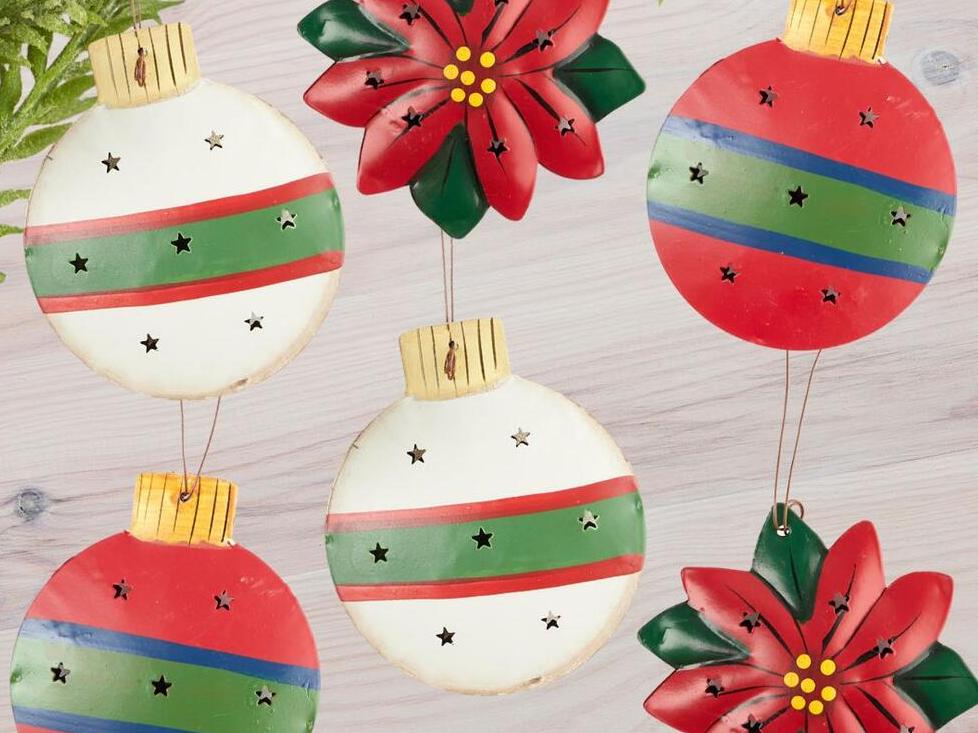tin ornaments